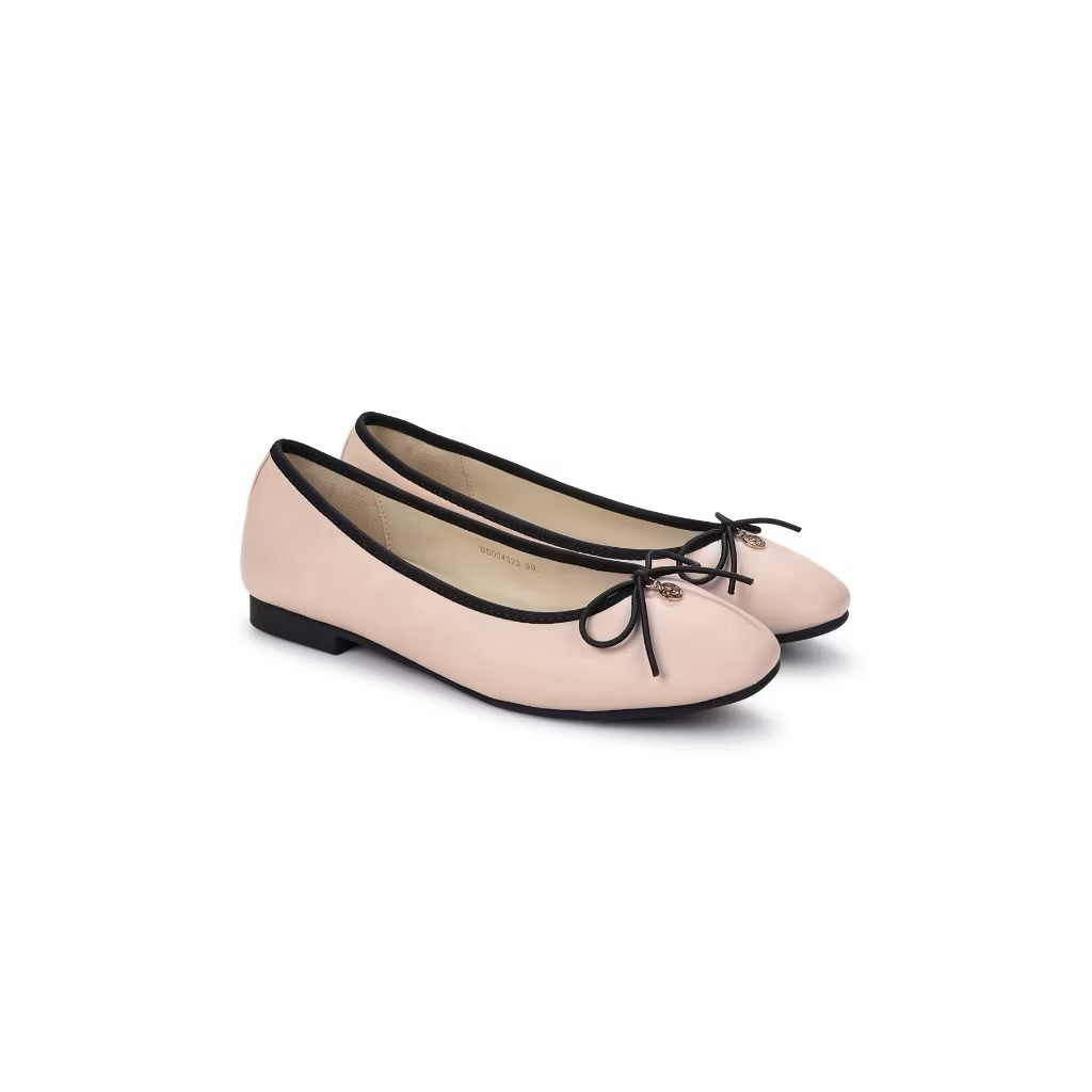 PRELOVED BUTTONSCARVES BELLE BALLERINA SHOES SIZE 38 - PINK