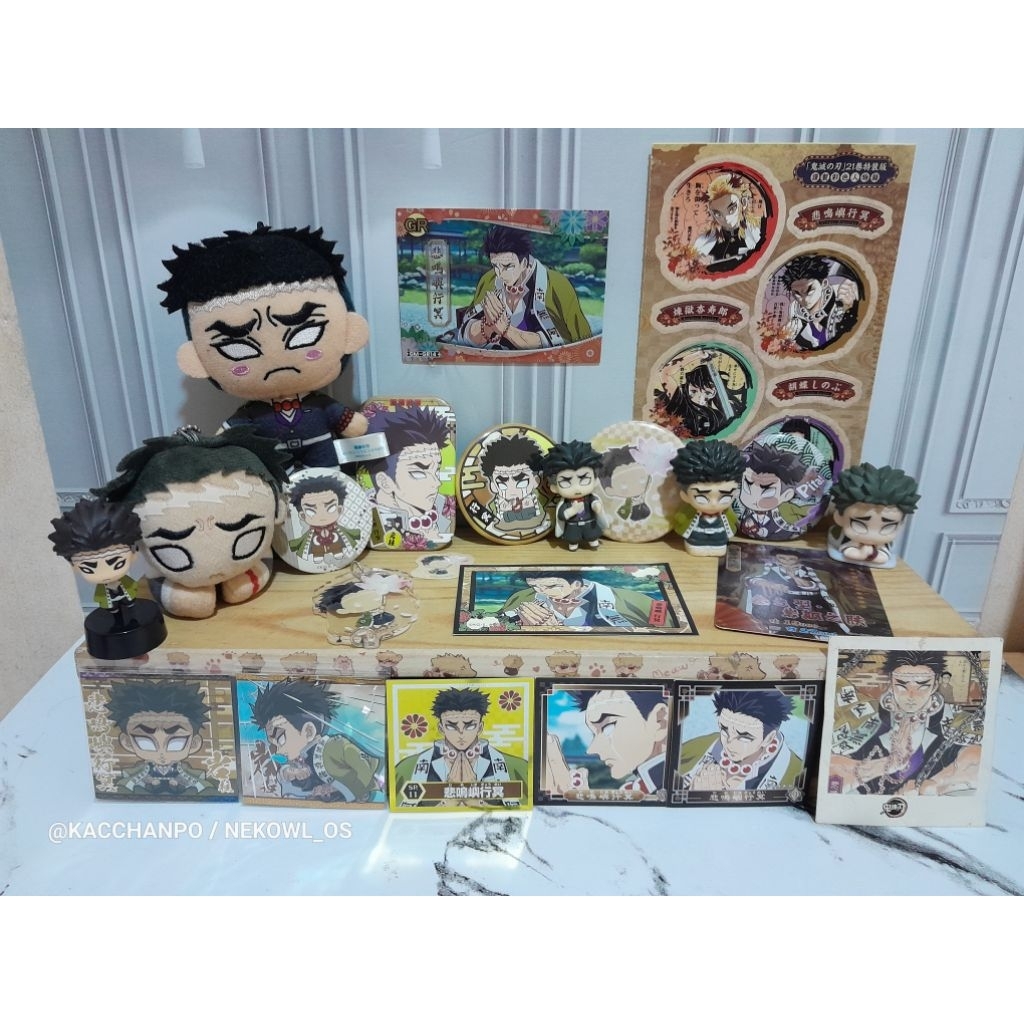[UPDATE] AAB Gyomei Himejima Official Merchandise Kimetsu No Yaiba Merch KNY Demon Slayer DS Fuwakor