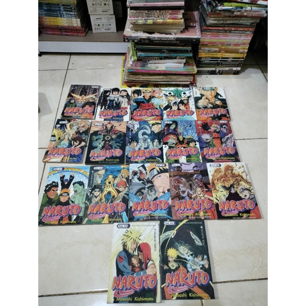 Komik Masashi Kishimoto - Naruto 52-68 (17 Komik)