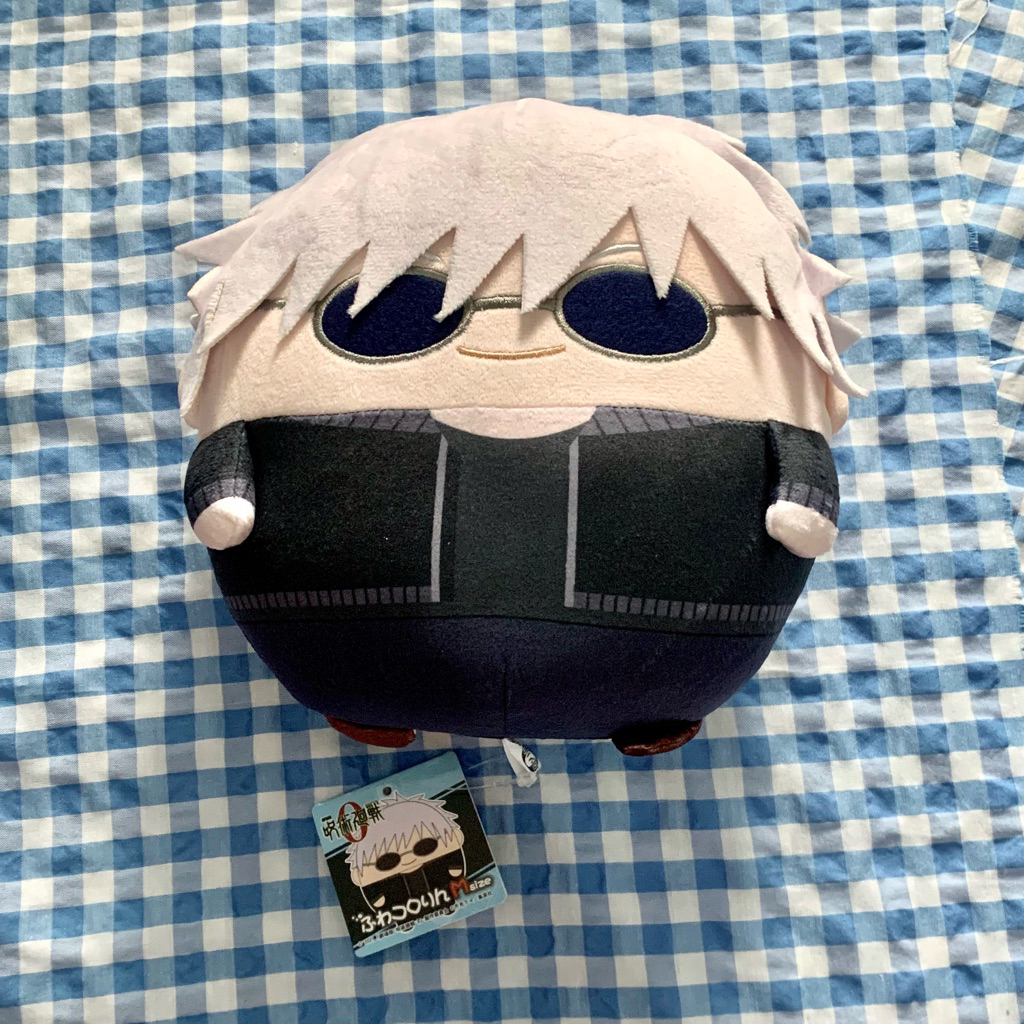 [READY] JUJUTSU KAISEN FUWAKORORIN FUWA SIZE M GOJO SATORU NEW WITH TAG