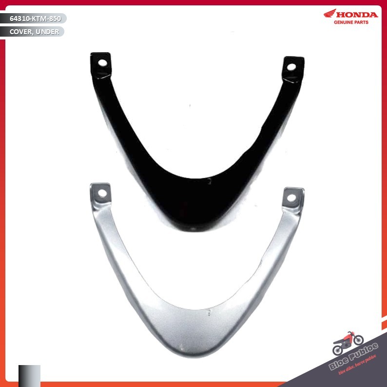 Cover Bawah Honda Supra X 125 PGM-FI/64310KTM850FMB-64310KTM850FMH/COVER, UNDER BLACK-COVER, UNDER S