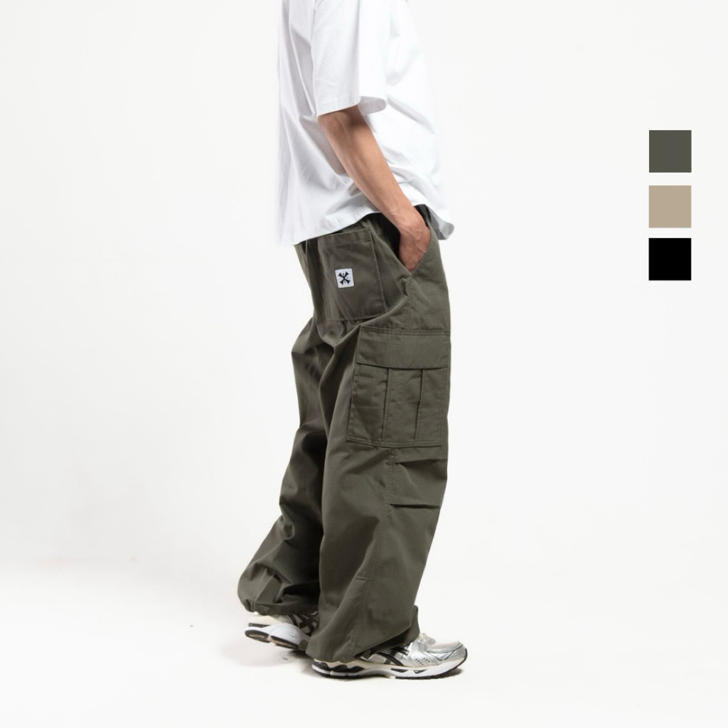 Baggy Cargo Pants Ripstop – Morrowsky