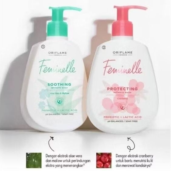 Feminelle Oriflame Pembersih Area Kewanitaan