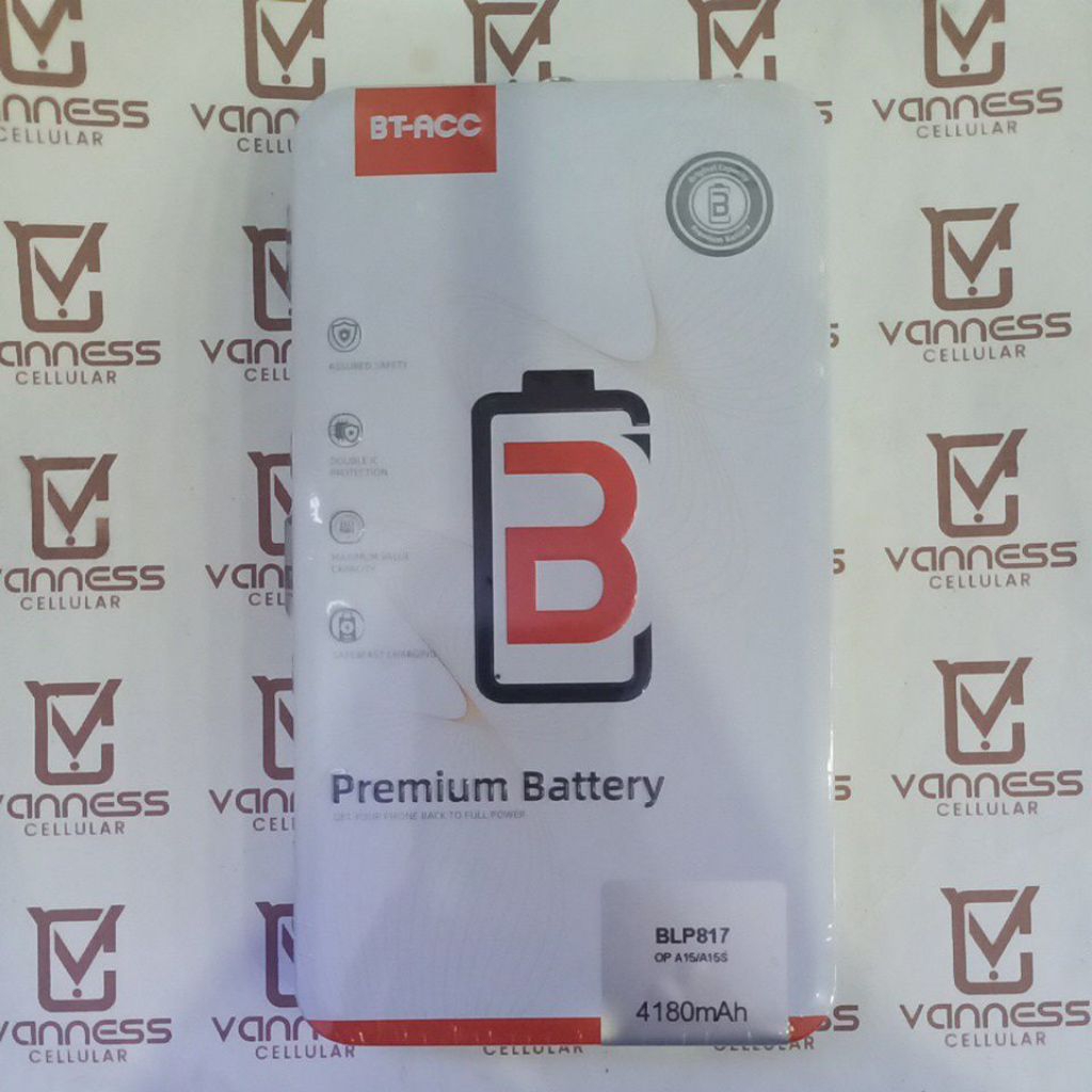 BATTERY BLP817 PREMIUM DOUBLE POWER DOUBLE IC OPPO A15 / OPPO A15S