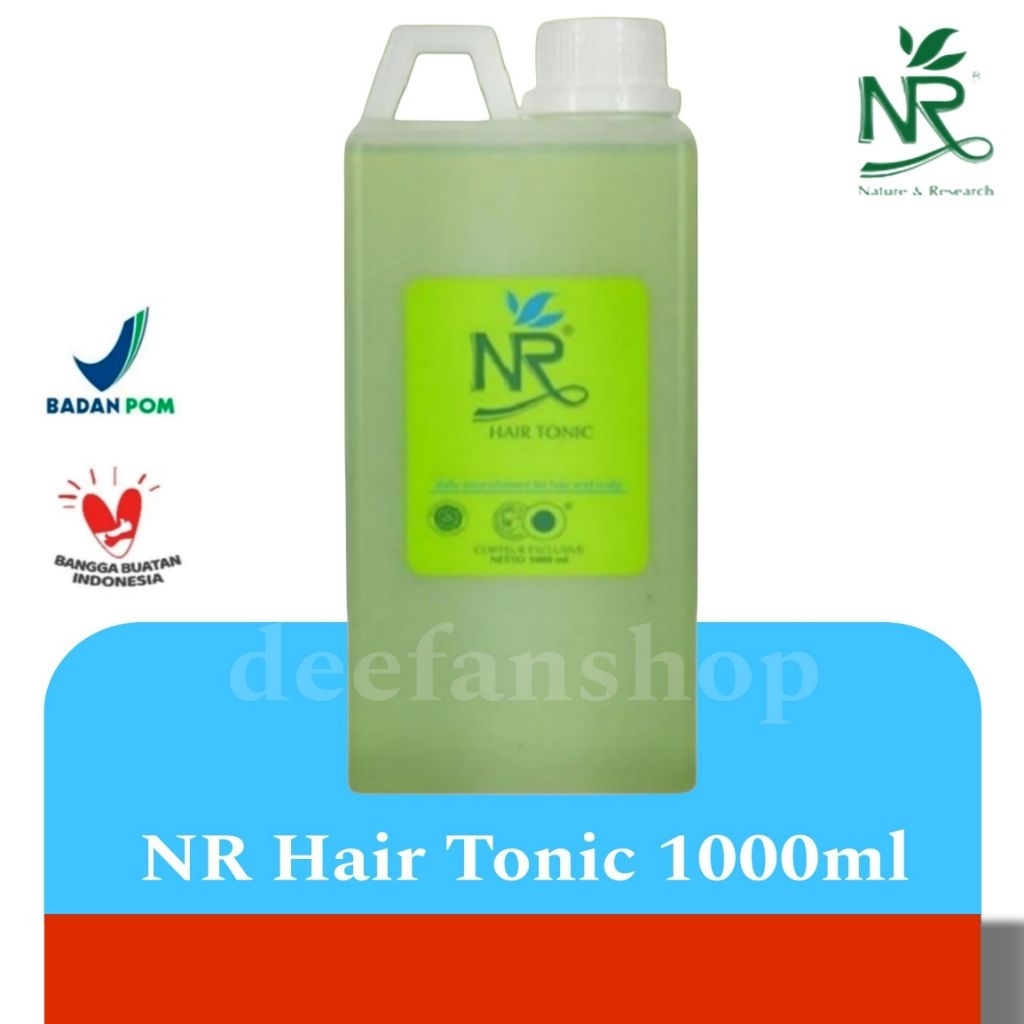 NR Hair Tonic 1000ml Perawatan Nutrisi Rambut Rontok 1Liter