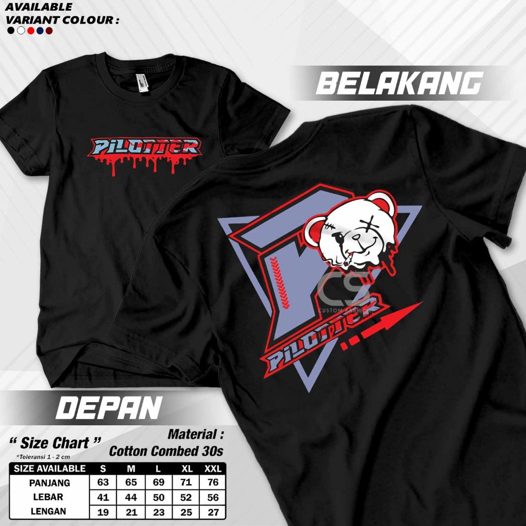 KAOS PLTR KAOS APAREL KAOS PILOTER P KAOS DISTRO V10