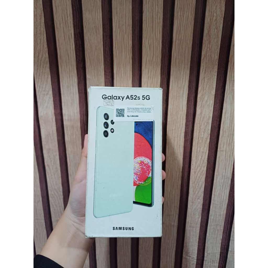 Samsung Galaxy A52S 5G 8/128 NFC | LCD BARU | FINGER OFF | Unit Only Ori Resmi