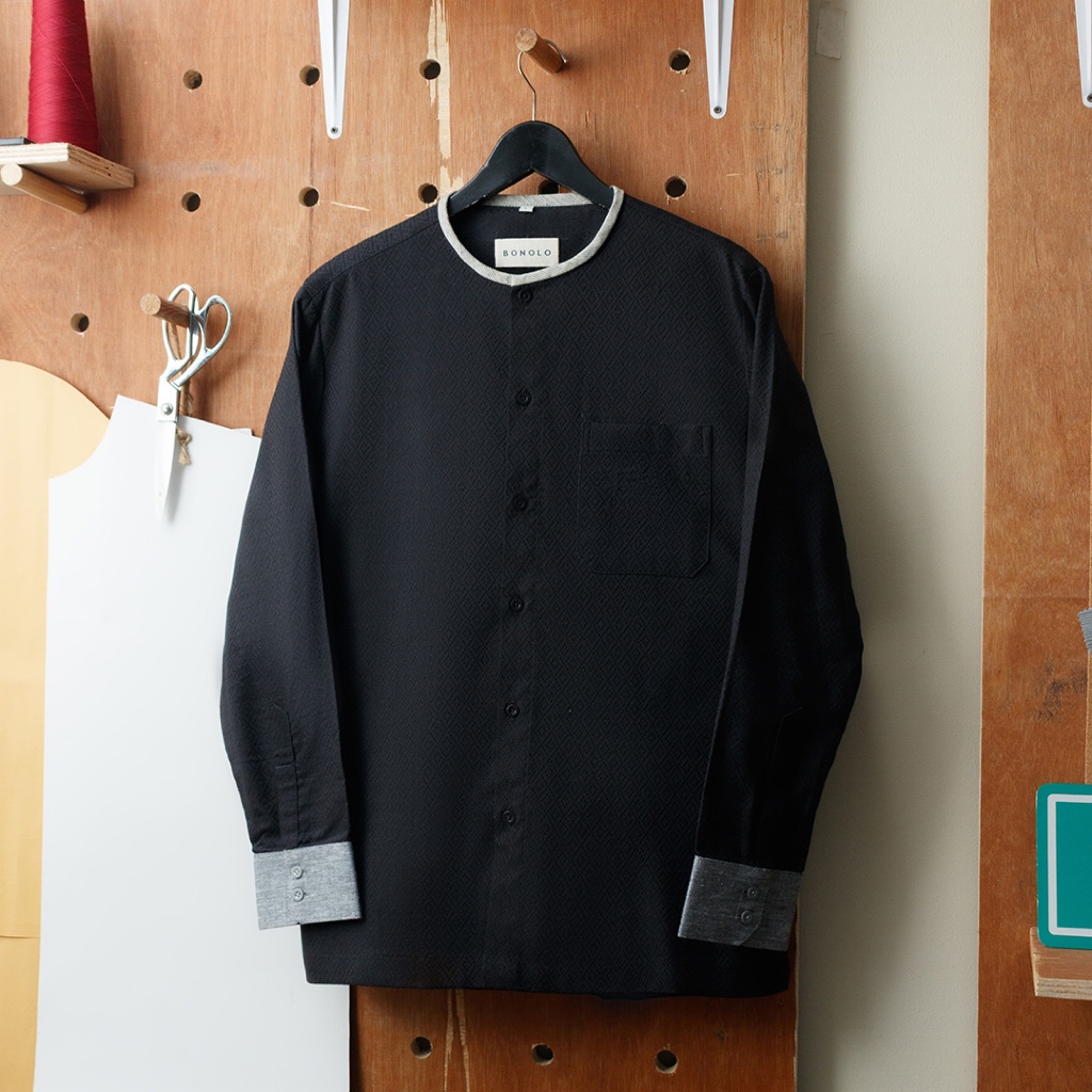Takema - Bonolo Kemeja Tenun Lengan Panjang