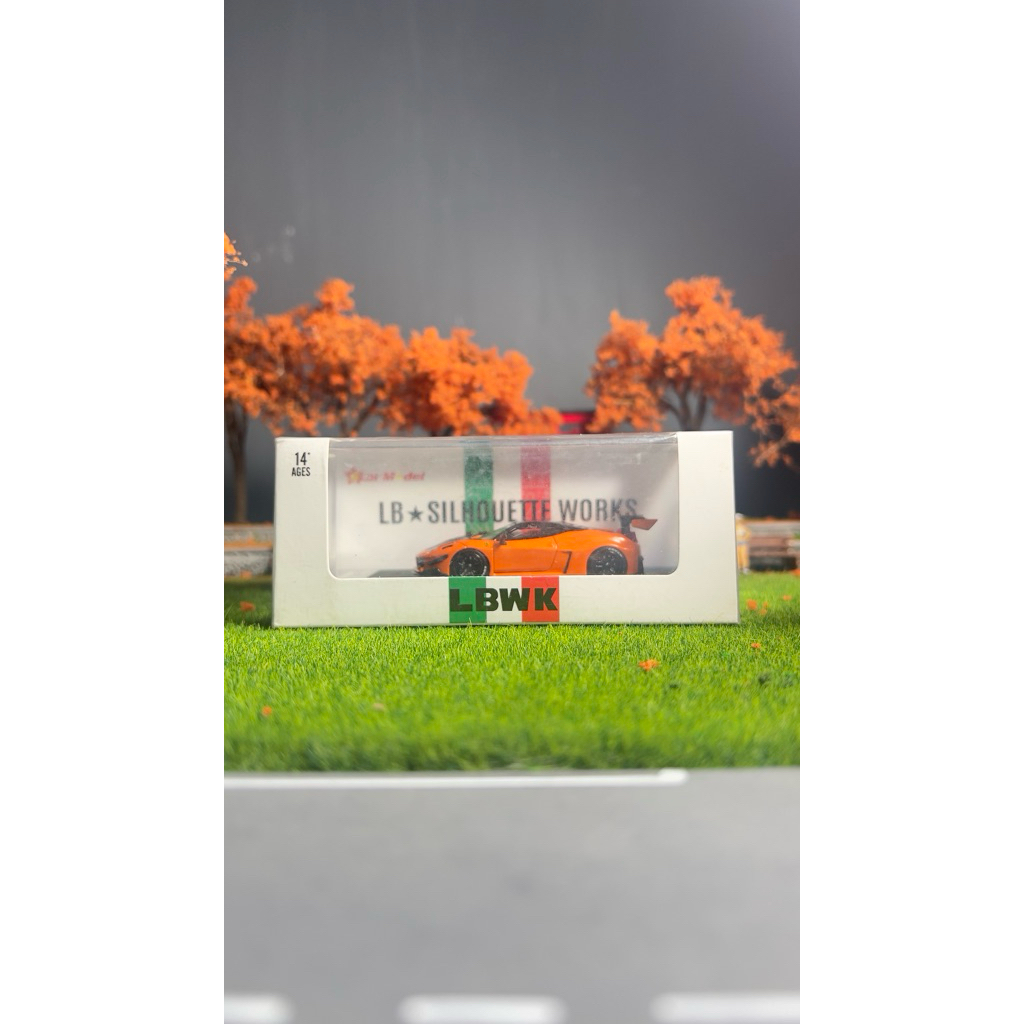 STAR MODEL LB-Sillhoutte Works Ferrari 458GT Orange