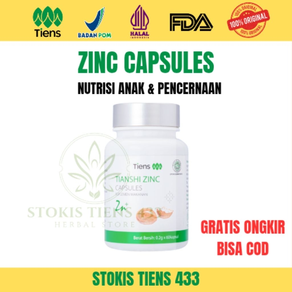 Tiens Tianshi Zinc Capsules