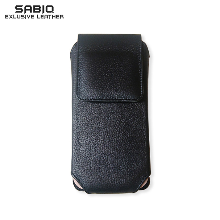 Dompet Pinggang Pria Sarung HP Kulit Sapi Asli Garut SB015