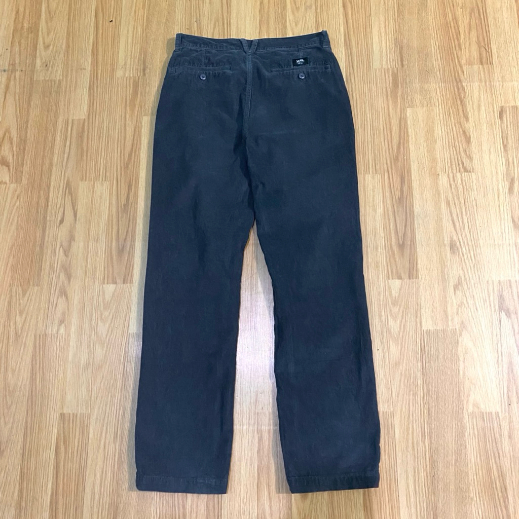 Longpants vans authentic chino corduroy relaxed fit charcoal