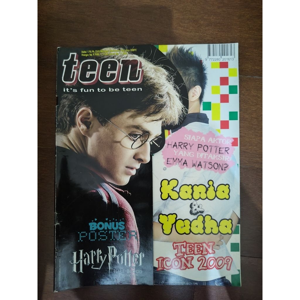 Majalah Koran Teen Edisi Harry Potter