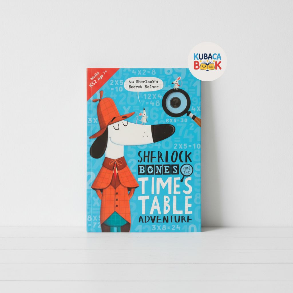 Sherlock Bones Times Table Adventure – Buku Anak Perkalian | Hafalan Tabel Perkalian | Cerita Detekt