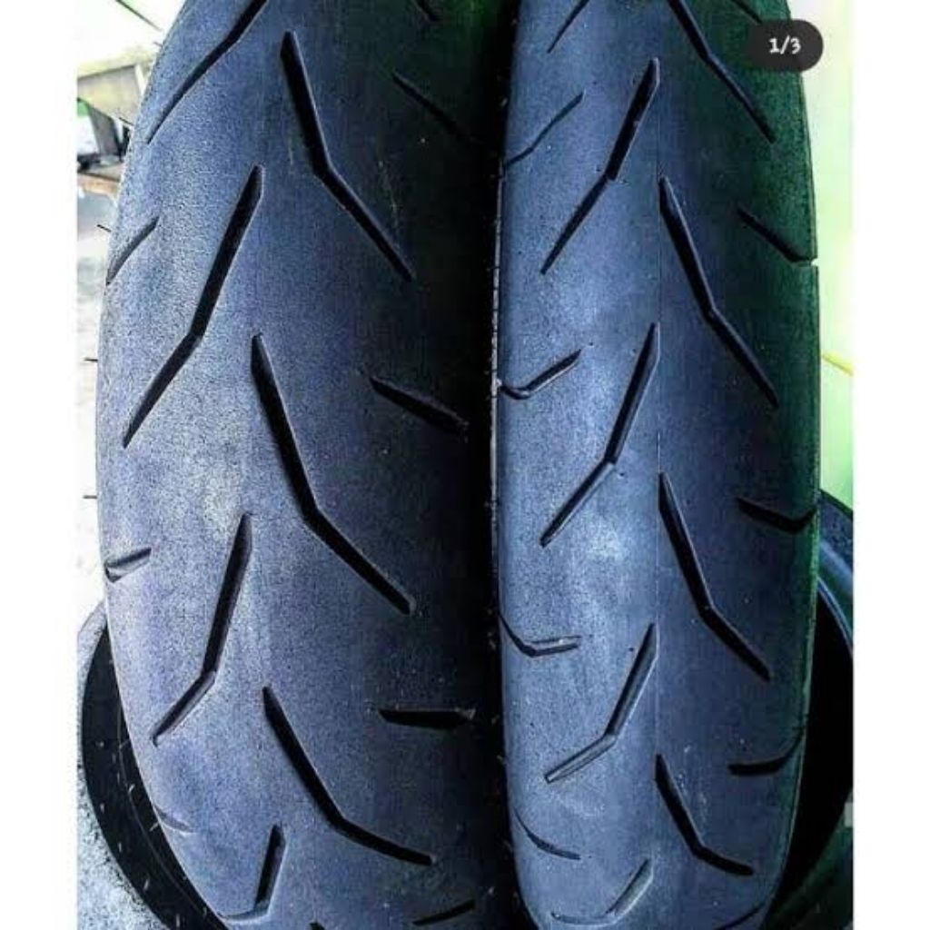 PROMO SEPASANG BAN AEROX COPOTAN/ORIAN UNTUK MOTOR MATIC AEROX RING 14 BAN TUBELES,MEREK IRC BAN BER