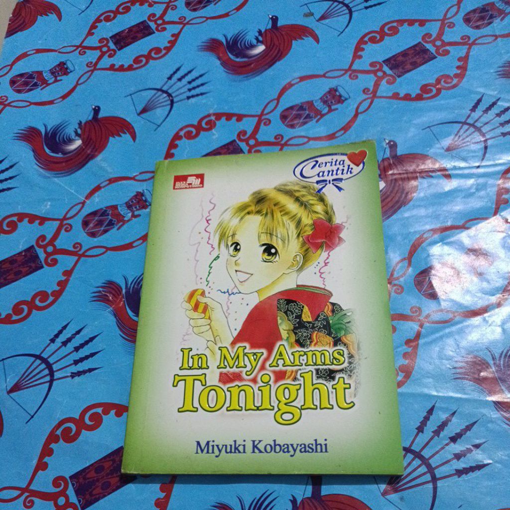 Novel cerita cantik - In my Arms Tonight by Miyuki Kobayashi