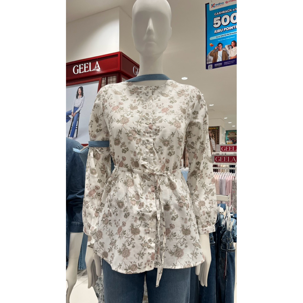 Atasan Blouse wanita GEELA New Arival Premium S-2XL Original brand matahari