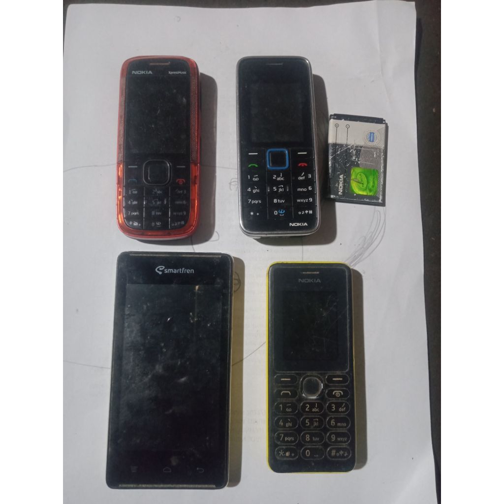 hp Nokia rusak bahan canibal