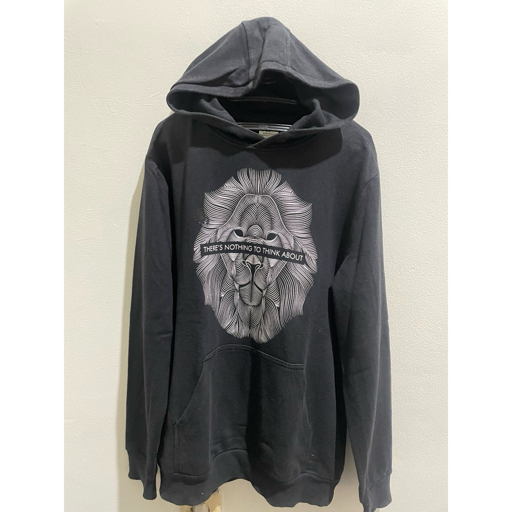 PRELOVED hoodie hitam vintage/skena