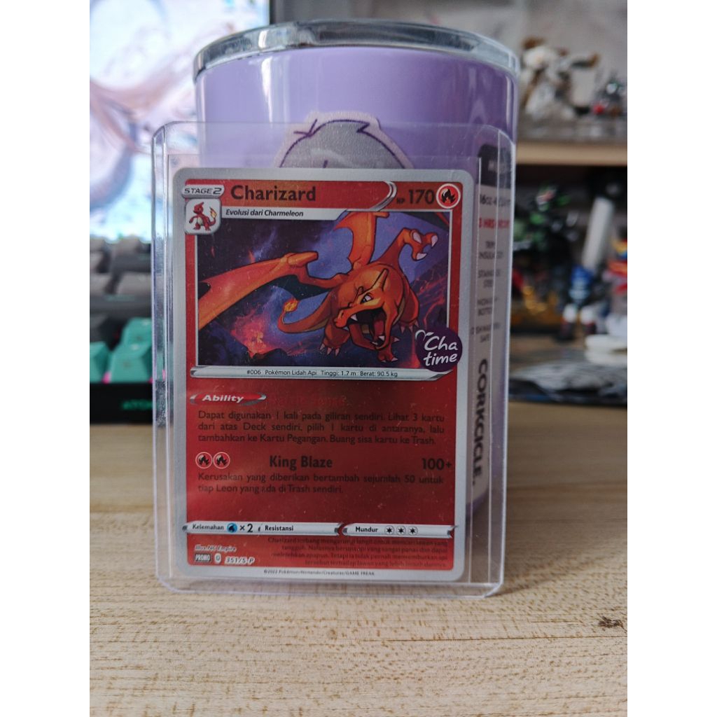 Charizard Chatime Pokemon Promo Exclusive
