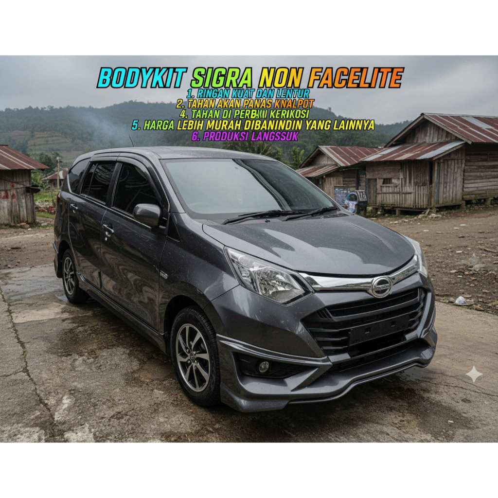 bodykit Sigra 2016 2017 2018 BODY KIT DAIHATSU SIGRA BODIKIT SIGRA