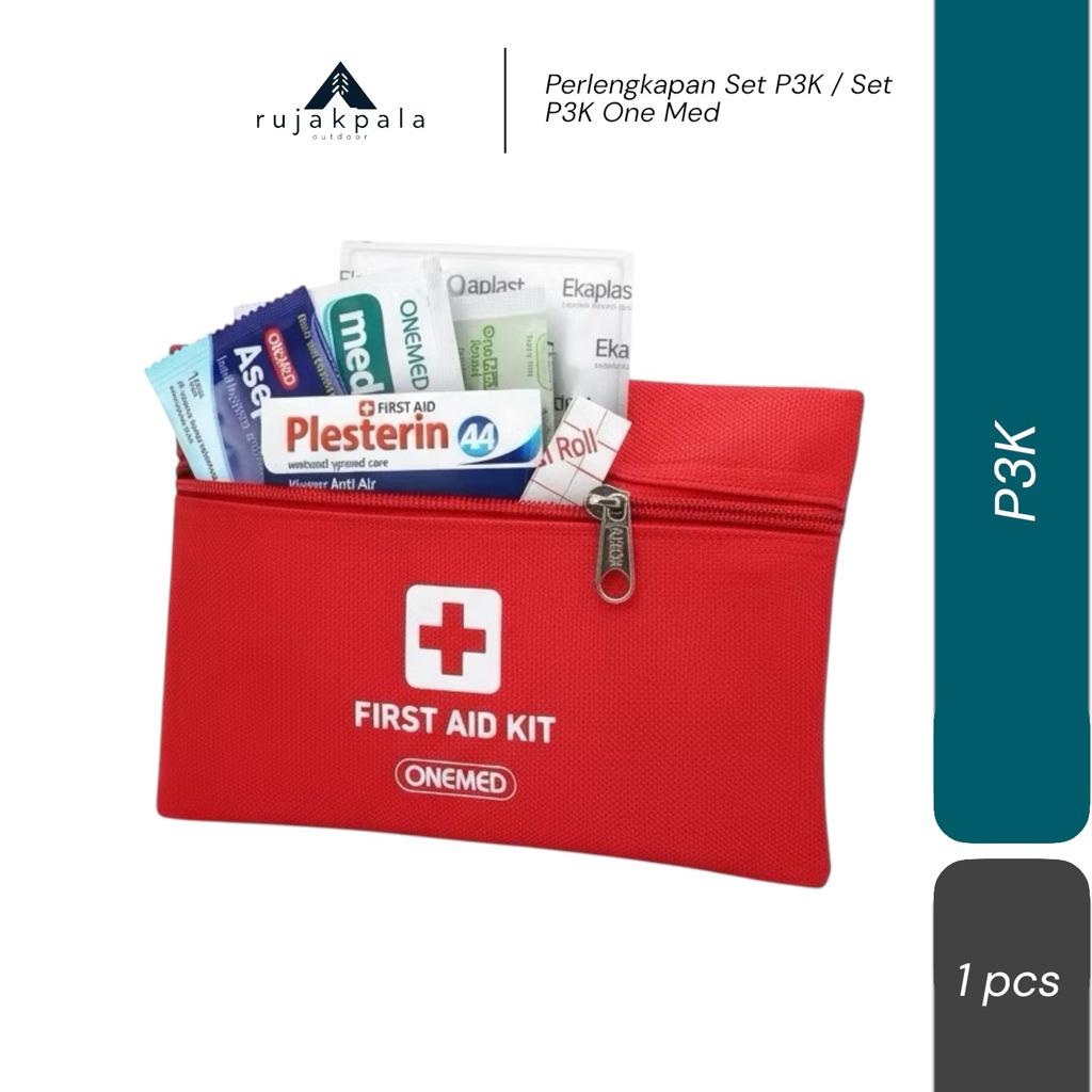 perlengkapan set p3k / set p3k one med