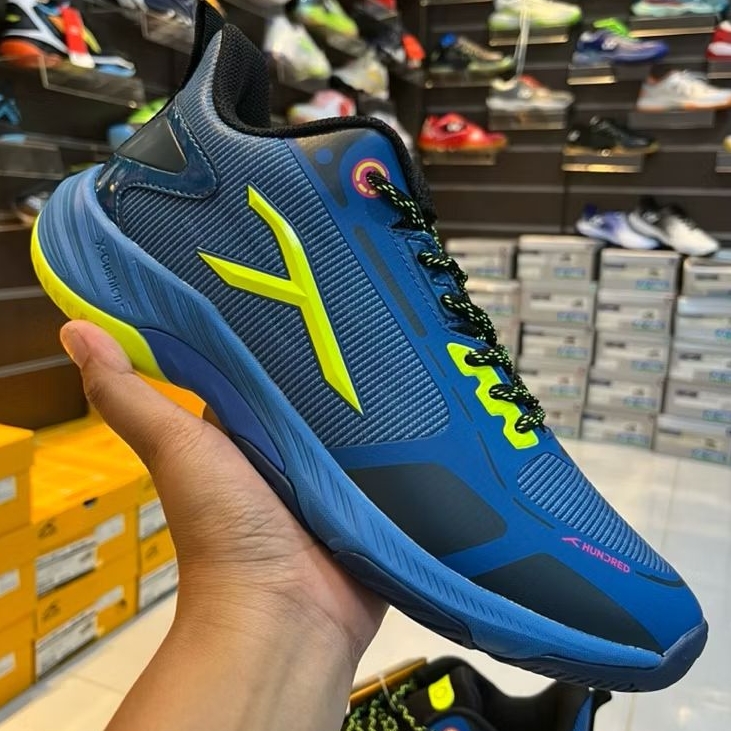 BESTPROMO SEPATU HUNDRED NITRO SEPATU BADMINTON HUNDRED NITRO -SEPATU VOLLY SEPATU BADMINTON TENNIS