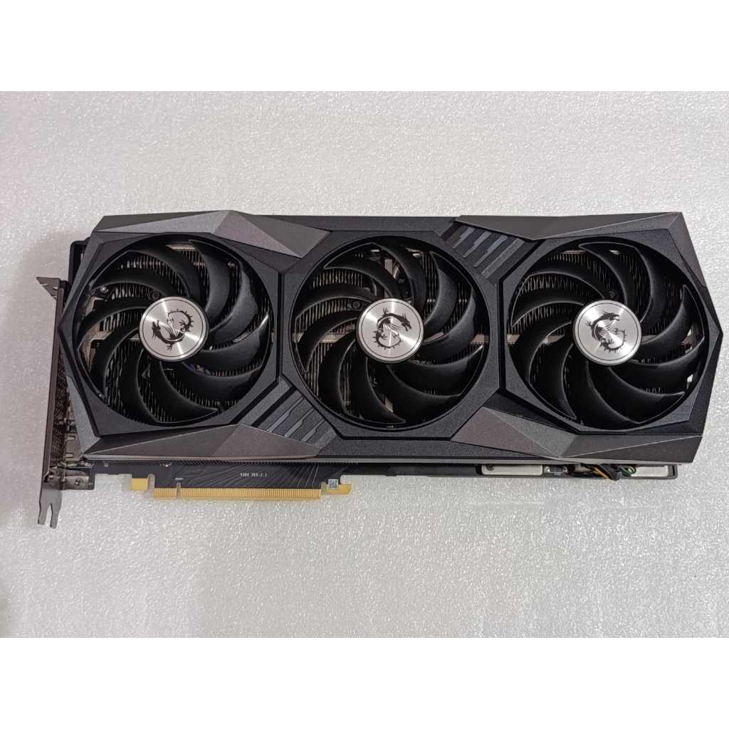 MSI GAMING X TRIO RTX 3080 10GB 320BIT DDR6 LAMPU LED LIKE NEW