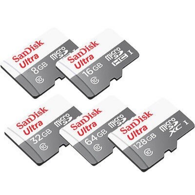Sandisk Memory Card Micro SDHC Class 10 2GB / 4GB / 16GB / 32GB / 64GB / 12