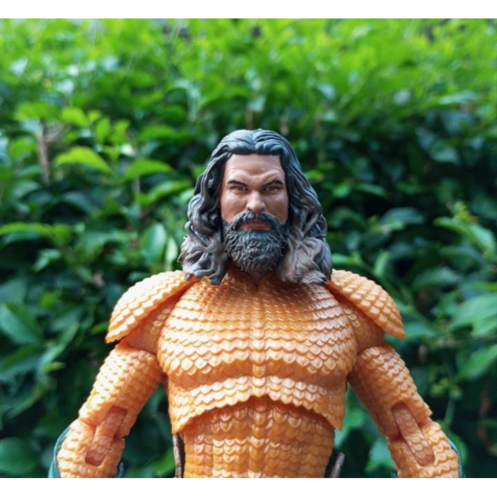 (Mcfarlane Size)Custom Headsculpt Aquaman For Mcfarlane Figure