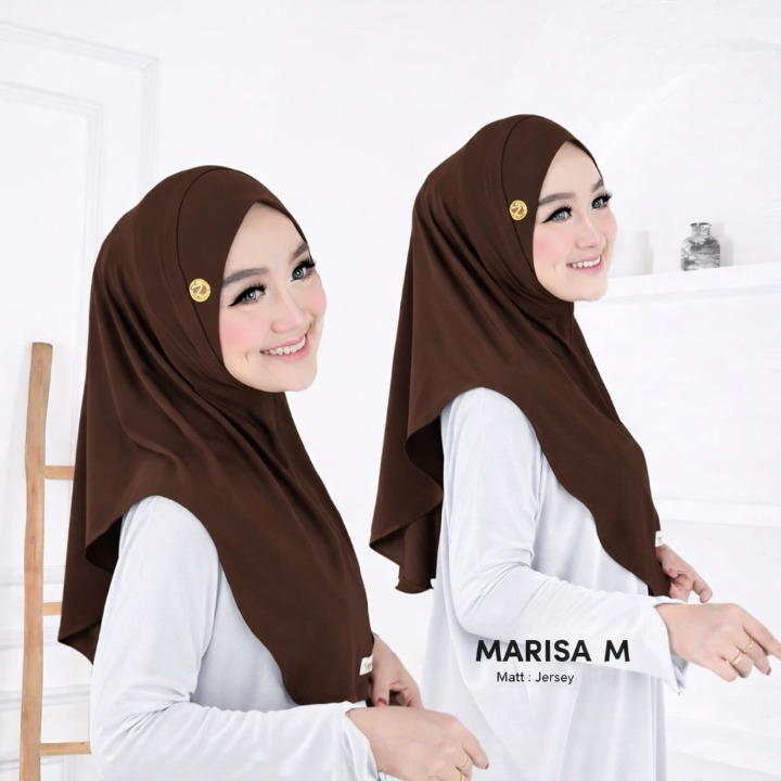 BERGO MARISA SIZE M JERSY PREMIUM LABEL AKRILIK BY. SABILA HIJAB