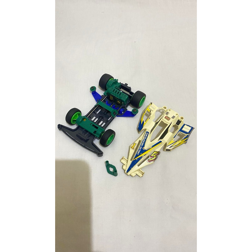 Tamiya Super 1 Chassis Grey Cyclone Magnum TRF