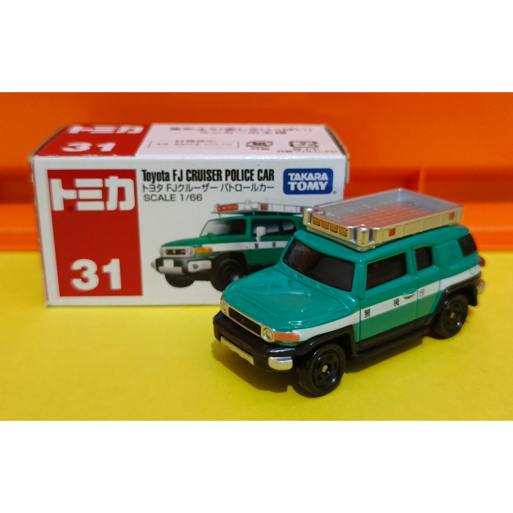 Tomica Takara Tomy 31 Toyota FJ Cruiser Police Car