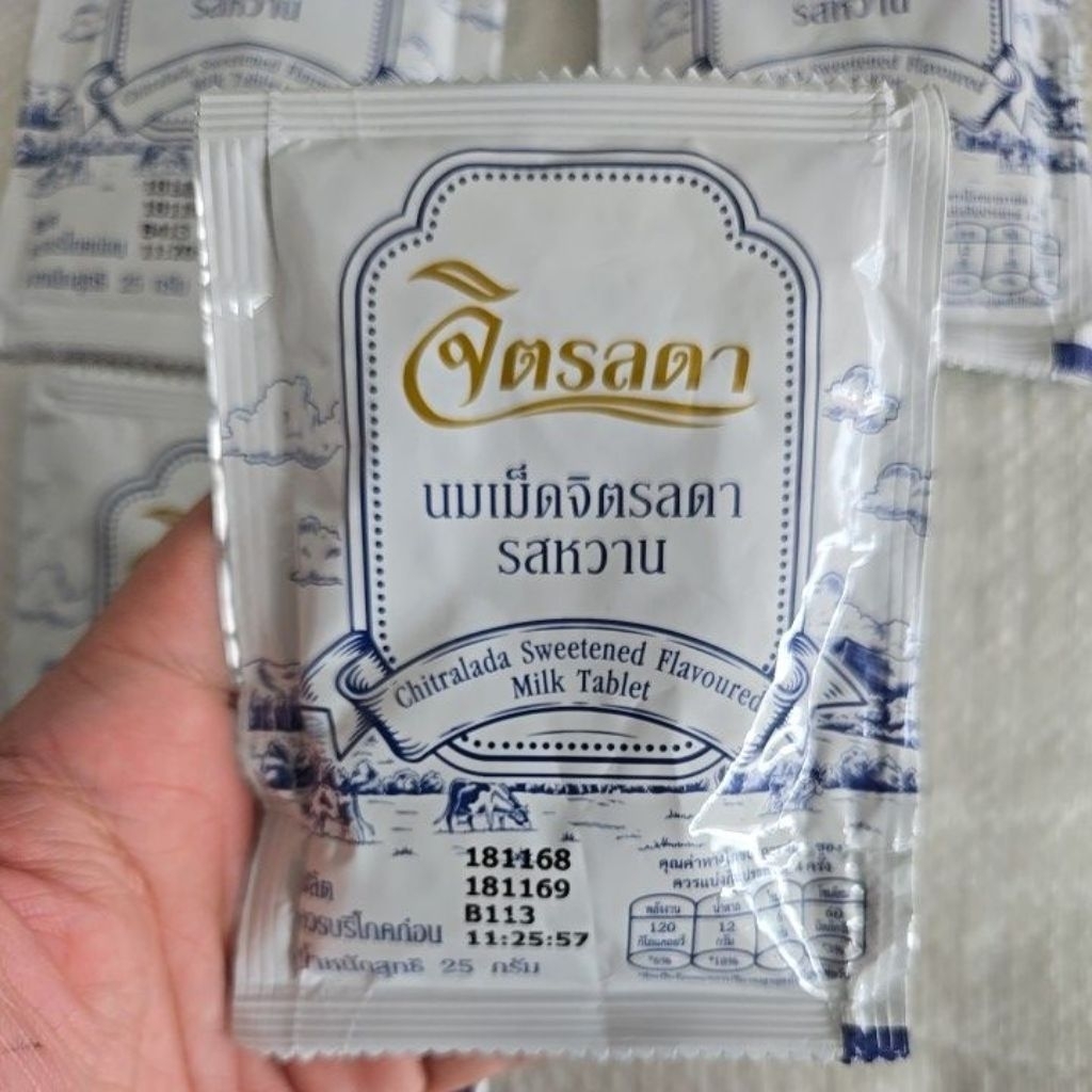 Permen Susu Thailand Tablet Chitralada Milk Tablet ORIGINAL HAND CARRY