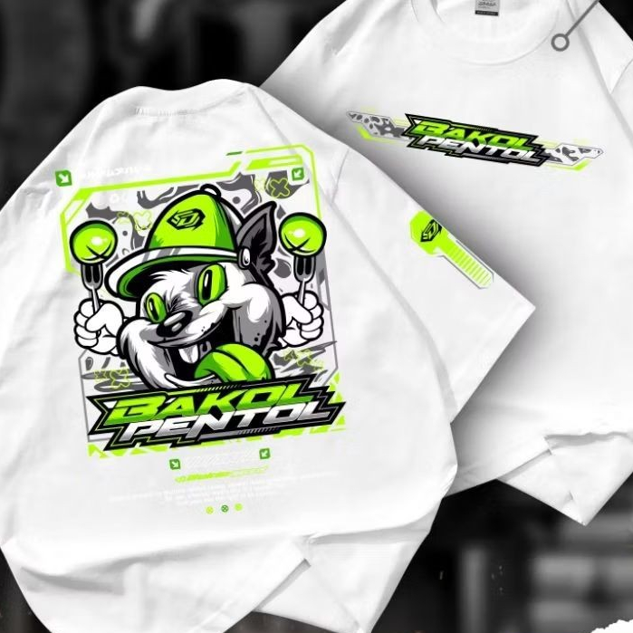 KAOS DISTRO BAKOL PENTOL FUL DESIAN, KAOS DISTRO BAKOL PENTOL FUL COTTON,  KAOS TUKANG PENTOL, KAOS 