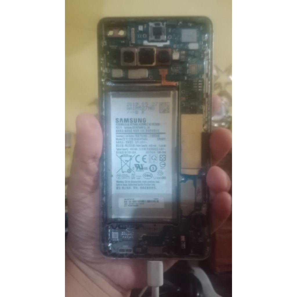 mesin copotan original samsung s10+ 8/128