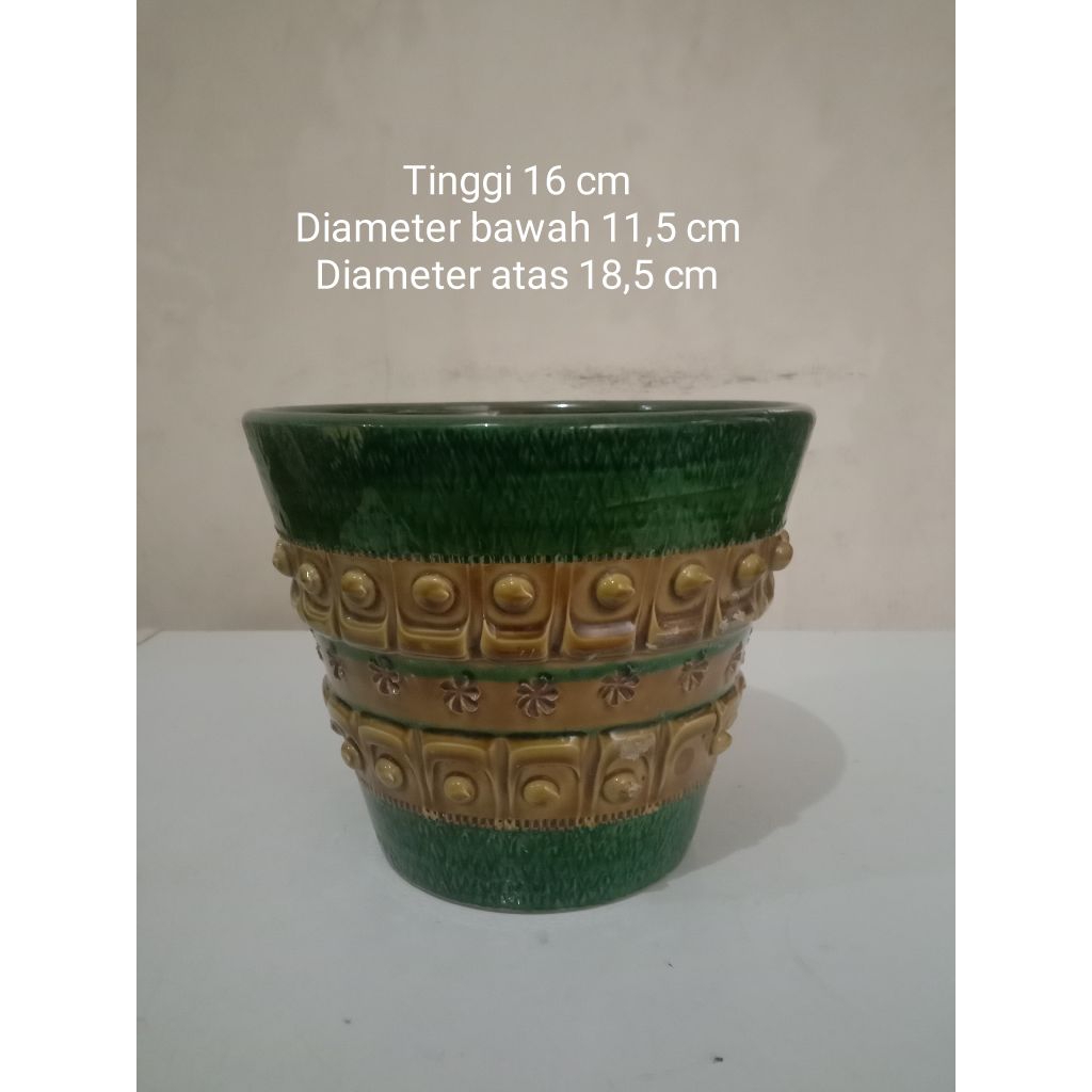 Pot Keramik Vintage West Germany Preloved