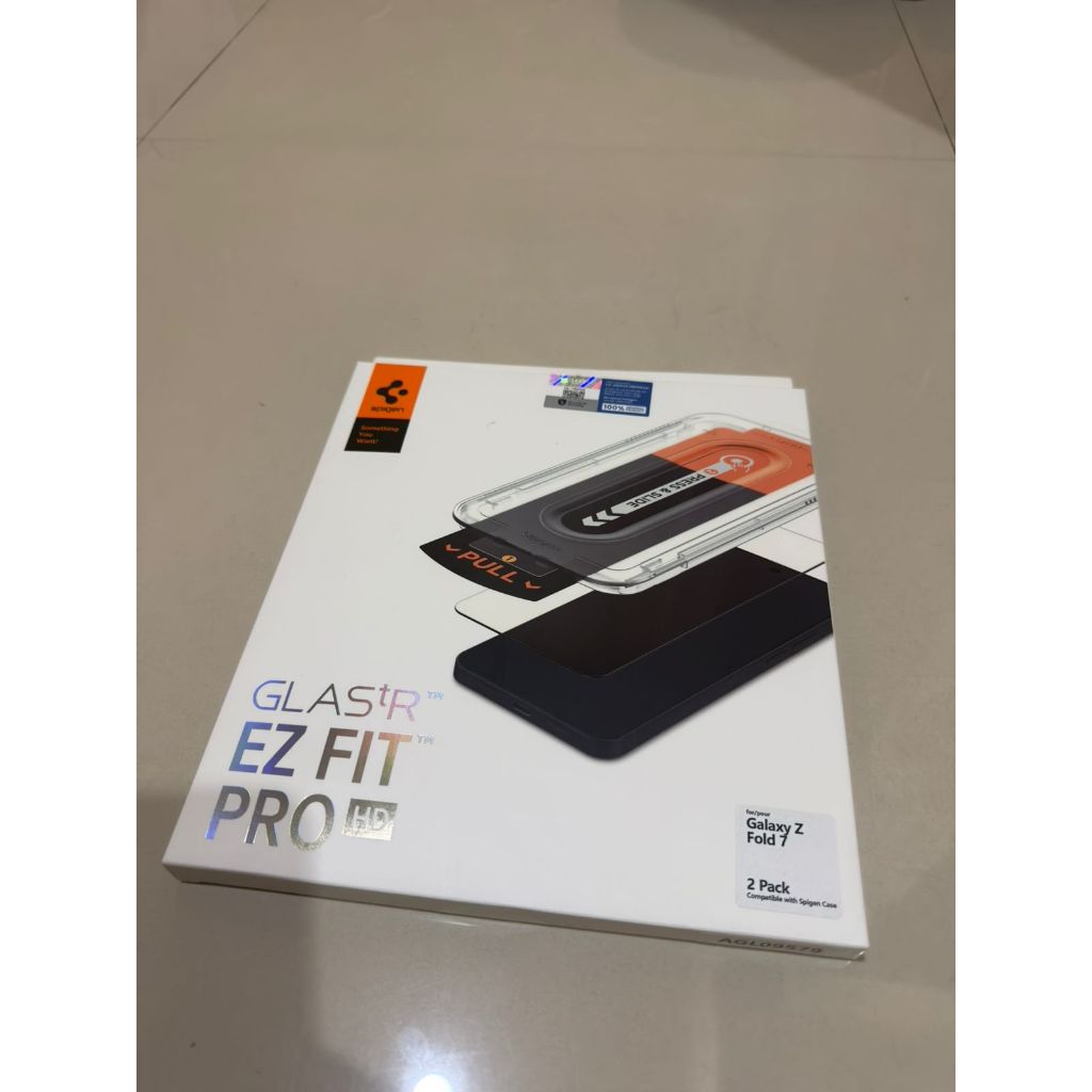 Tempered Glass Samsung Z Fold 7 SPIGEN Glastr Ez Fit Pro HD (BNOB)
