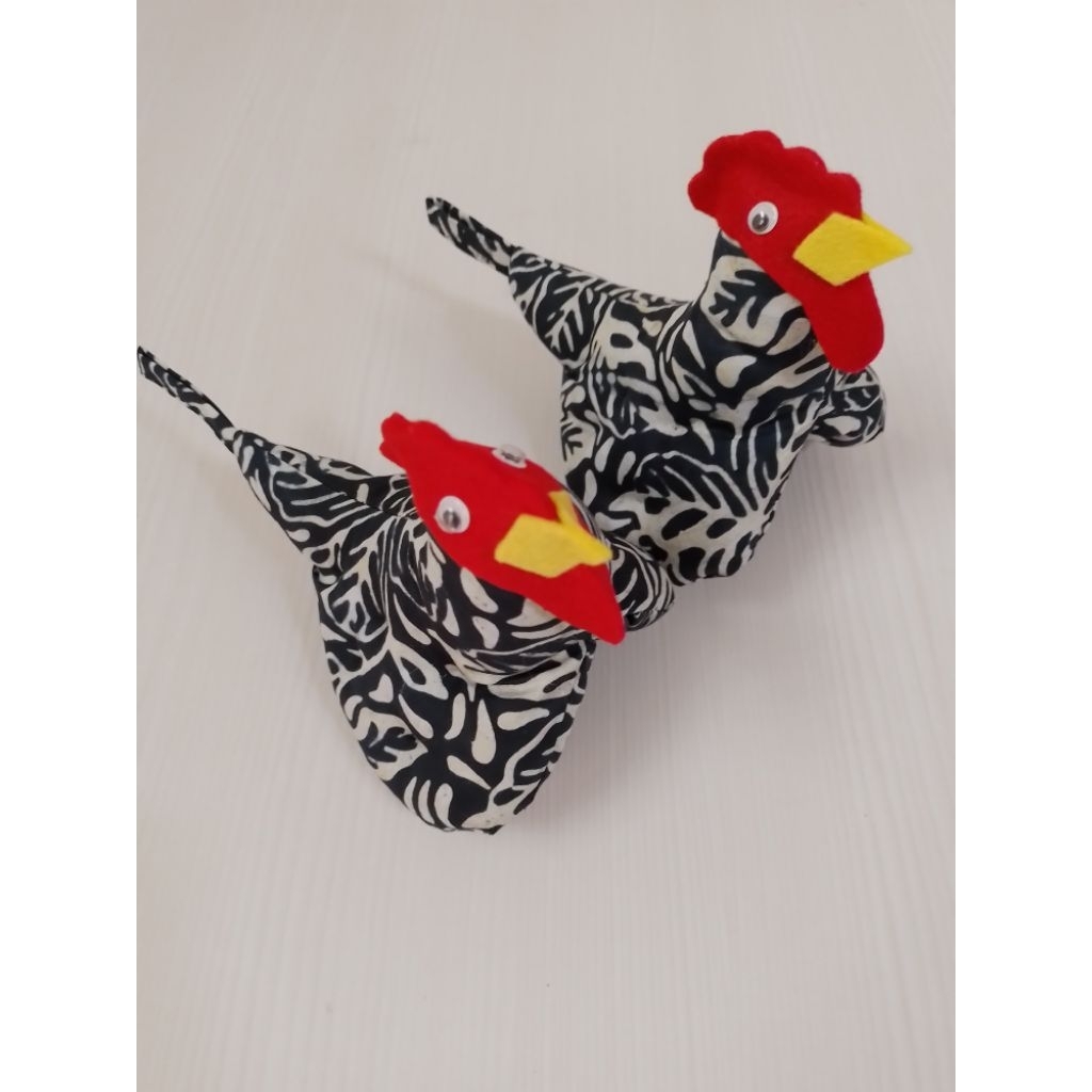 CRAFT & QUILT | Sepasang Cempal Ayam