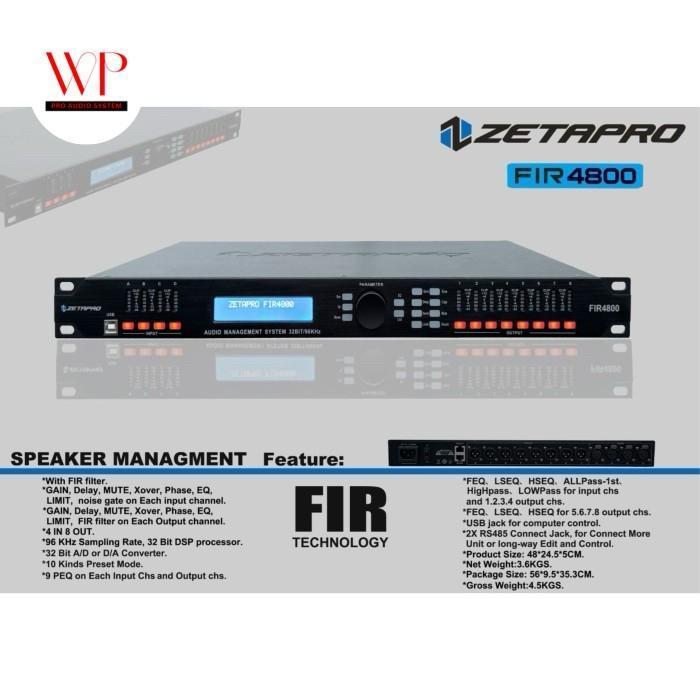 DLMS MANAGEMENT ZETAPRO FIR 4800 ORIGINAL