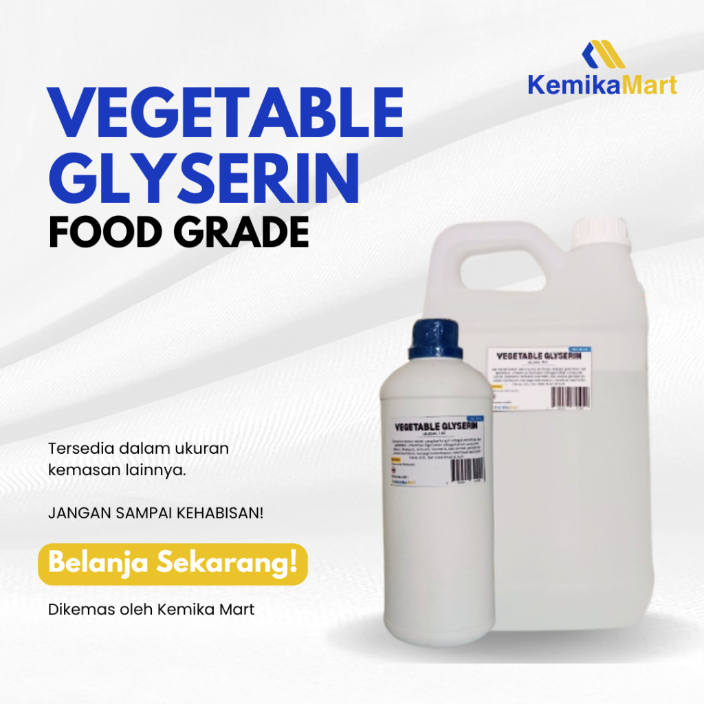 Ecocerol / Vegetable Glycerin / Gliserin  Food Grade