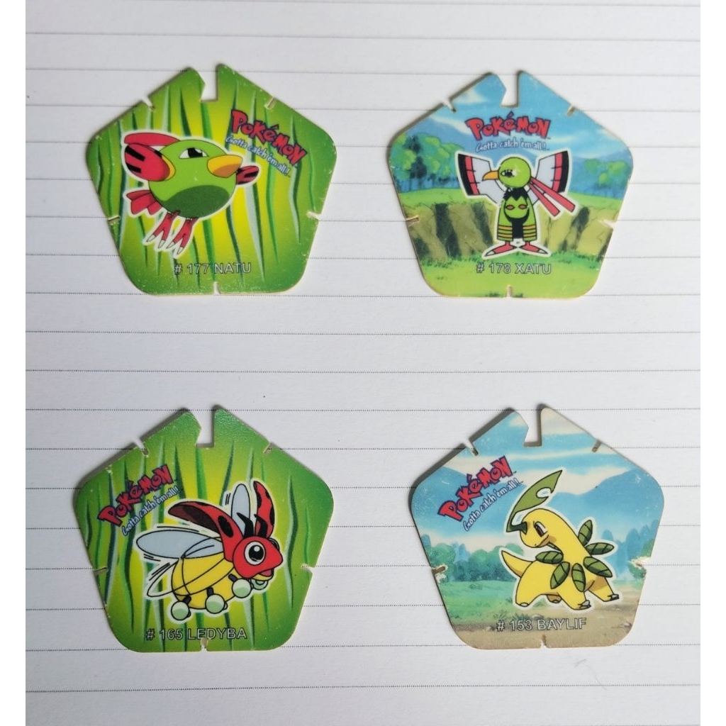 POKEMON PENTAZOS 2001 - TAZOSS KOIN MEDALION POKEMON LANGKA