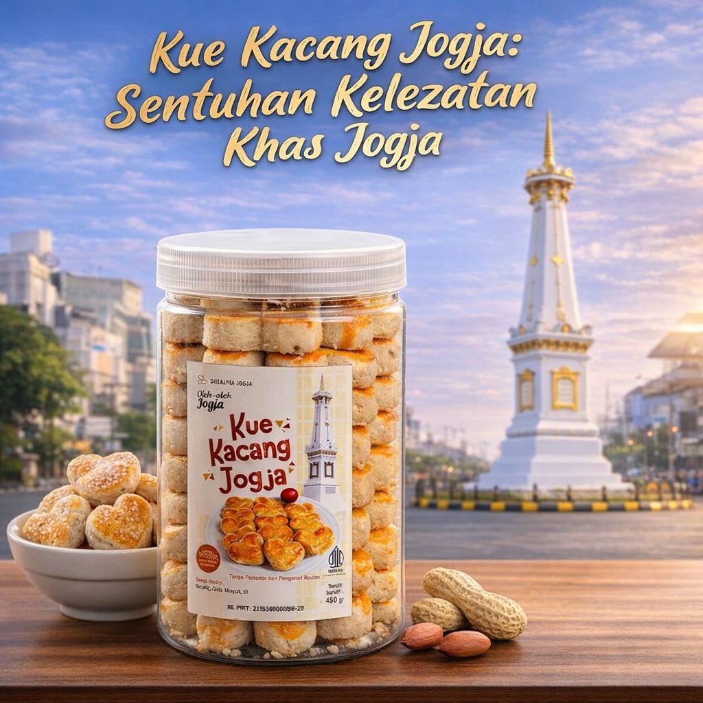Kue Kacang Jogja | Oleh-Oleh Khas Jogja 450gr