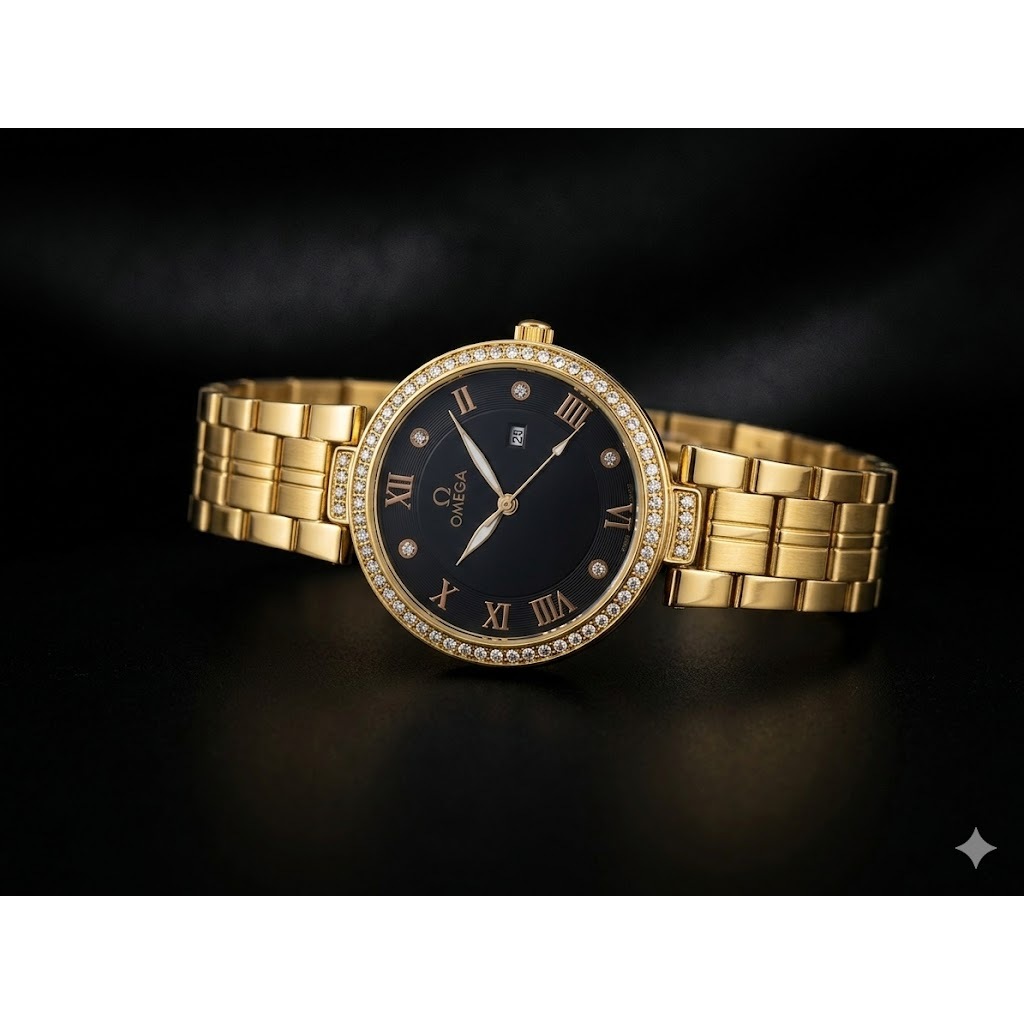 Omega Jam cowo Premiun Kualitas jamin tahan lama