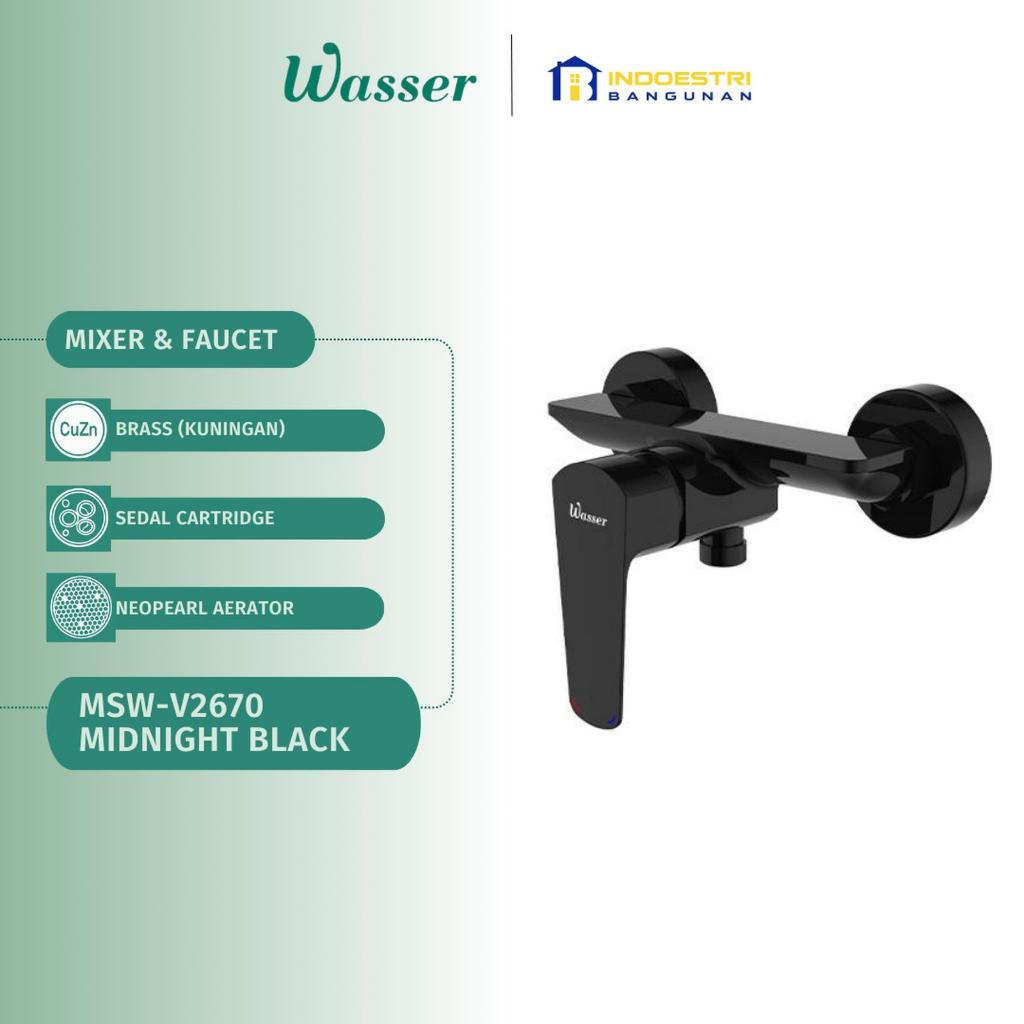 Kran Shower Mixer Wasser MSW V2670 Midnight Black / Wasser Keran Mixer Shower