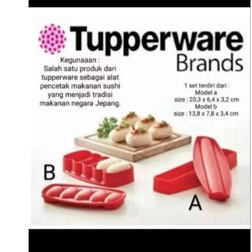 Sushi Maker Tupperware New2 in 1