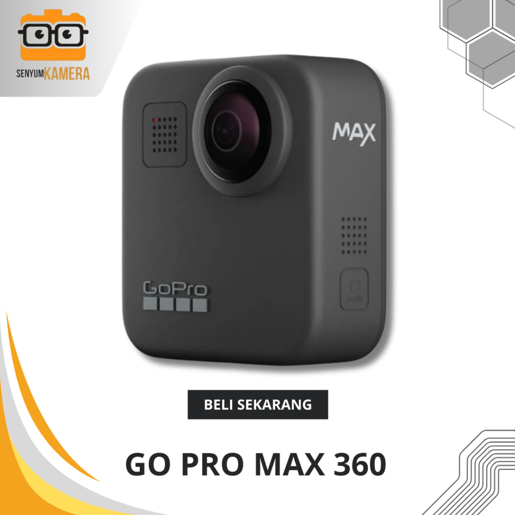 GOPRO MAX 360 – ACTION CAMERA 360° STABIL & SUPER VERSATILE
