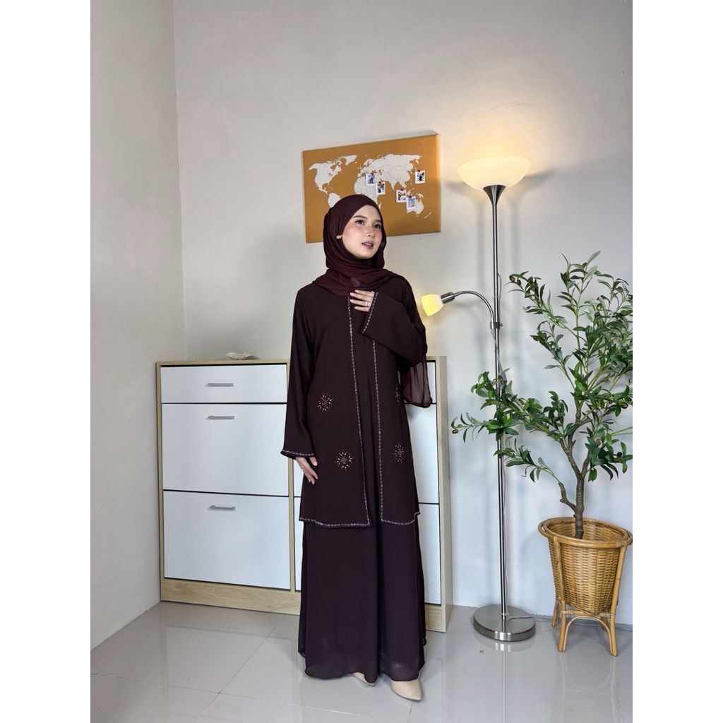 Hijabbi_hijab || MAZAYA DRESS gamis wanita baju lebaran wanita