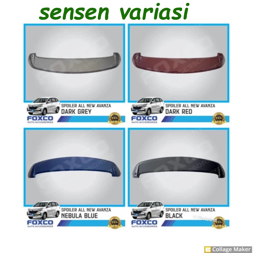 spoiler all new Avanza 2022 up