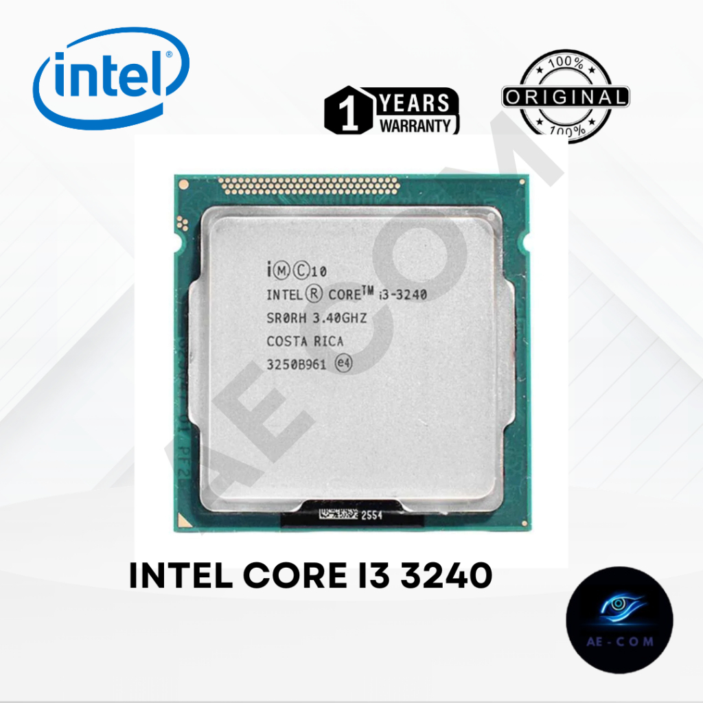 PROCESSOR INTEL CORE I3 3240 SOCKET 1155 - i3 3240